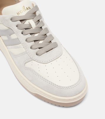 H630 leather and suede sneakers | Hogan