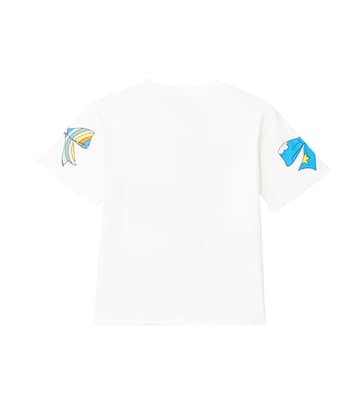 Printed cotton jersey T-shirt | Stella McCartney Kids