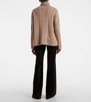 Cable-knit wool and cashmere sweater | 'S Max Mara