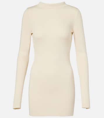 Elowen open-back silk-blend minidress | Aya Muse