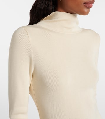 Elowen open-back silk-blend minidress | Aya Muse