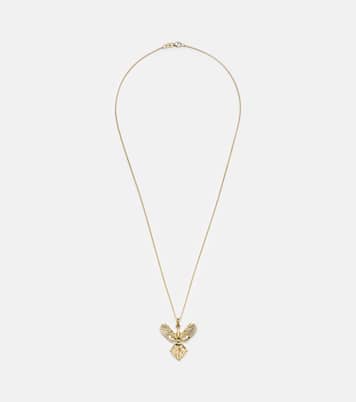 Phoenix 18kt gold pendant necklace | Anita Ko