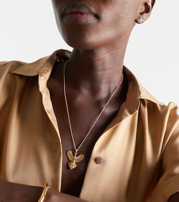 Phoenix 18kt gold pendant necklace | Anita Ko