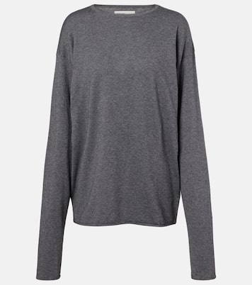 N°347 Aries cotton and cashmere top | Extreme Cashmere