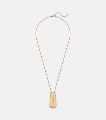 Isla 18kt gold pendant necklace | Pamela Zamore