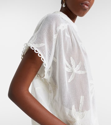 Embroidered cotton shirt | Farm Rio