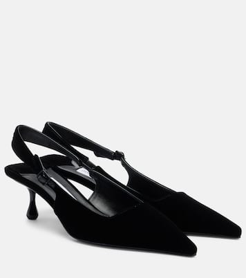 Amel velvet slingback pumps | Jimmy Choo