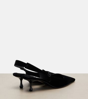 Amel velvet slingback pumps | Jimmy Choo