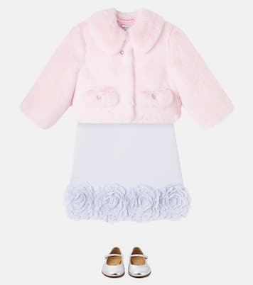 Kleid aus Crêpe | Self-Portrait Kids