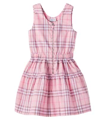 Kleid Burberry Check aus Baumwolle | Burberry Kids