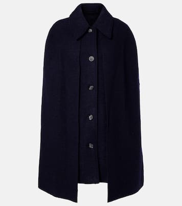 Cape aus Woll-Bouclé | Toteme