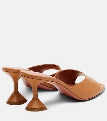 Lupita 70 leather mules | Amina Muaddi