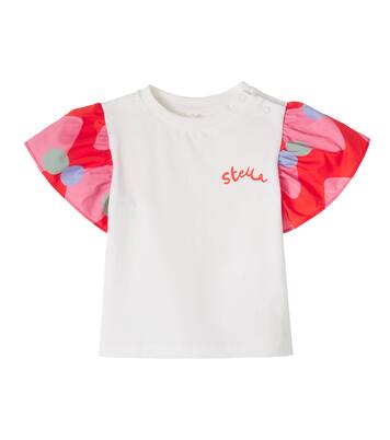 Baby ruffled cotton top | Stella McCartney Kids