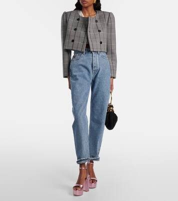 Nancy 110 leather platform sandals | Gianvito Rossi