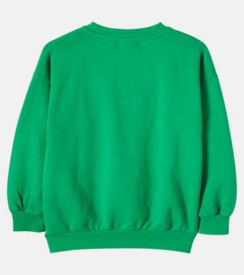 Printed cotton fleece sweatshirt | Bobo Choses