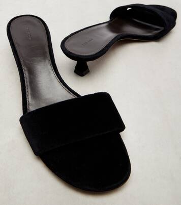 Combo leather slides | The Row