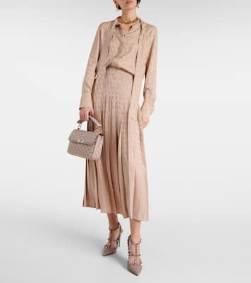 Pumps Rockstud 105 aus Leder | Valentino Garavani