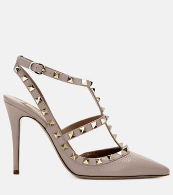 Pumps Rockstud 105 aus Leder | Valentino Garavani