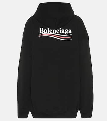 Felpa in cotone con cappuccio | Balenciaga