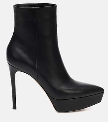 Stivaletti Dasha 120 in pelle con platform | Gianvito Rossi