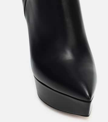 Stivaletti Dasha 120 in pelle con platform | Gianvito Rossi