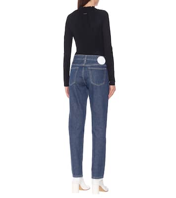 Jeans ajustados de tiro alto | MM6 Maison Margiela