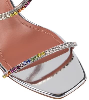 Gilda embellished leather sandals | Amina Muaddi