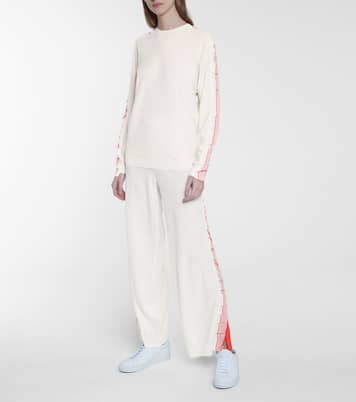 Monogram virgin wool sweatpants | Stella McCartney