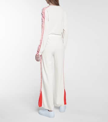 Monogram virgin wool sweatpants | Stella McCartney