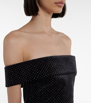 Minikleid aus Samt | Christopher Kane