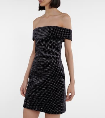 Minikleid aus Samt | Christopher Kane