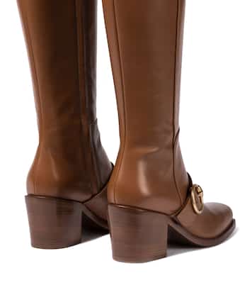 Botas altas Wayne 60 de piel | Gianvito Rossi