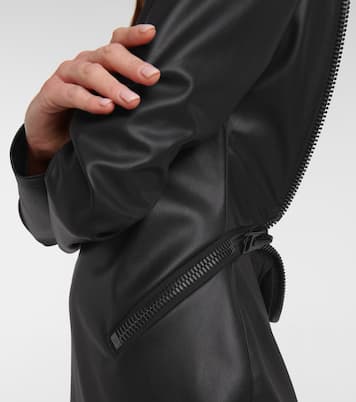 Robe midi en cuir synthétique | Tom Ford