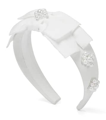 Bridal embellished headband | Erdem