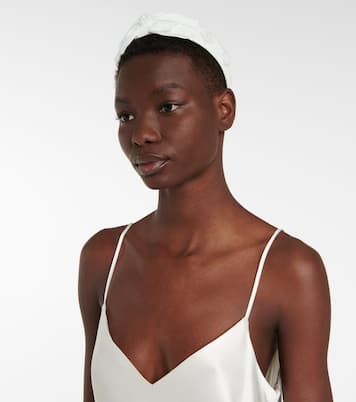 Bridal embellished headband | Erdem