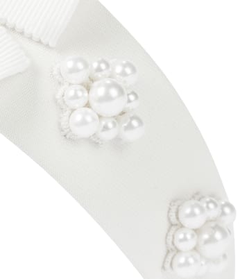Bridal embellished headband | Erdem