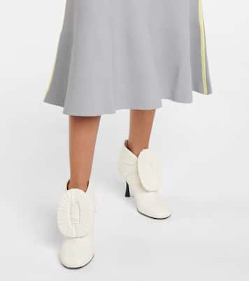 Botines de piel con hebilla | Loewe