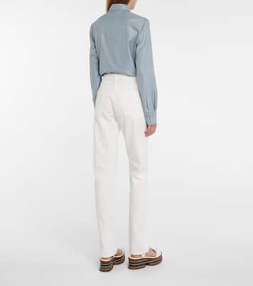 Charles mid-rise straight jeans | Gabriela Hearst