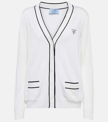Cardigan aus Seide | Prada