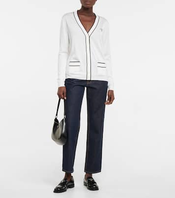 Cardigan aus Seide | Prada