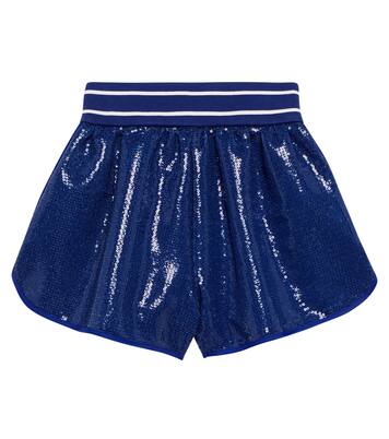 Shorts mit Pailletten | Fendi Kids