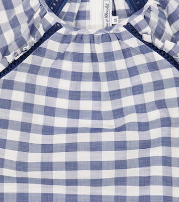 Karierte Bluse aus Baumwolle | Tartine et Chocolat