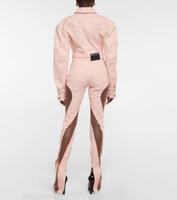 Cropped-Jeansjacke | Mugler