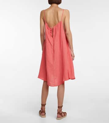 Dora linen minidress | Velvet