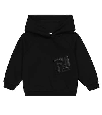 Sudadera FF de algodón elástico | Fendi Kids