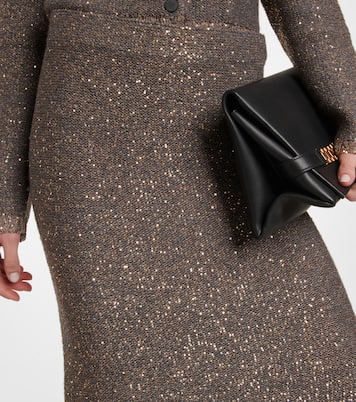 Falda midi Dione con lentejuelas | Altuzarra