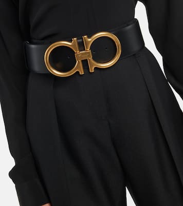 Cinturón Gancini de piel | Ferragamo