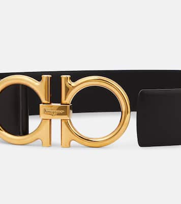 Cinturón Gancini de piel | Ferragamo