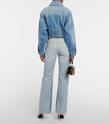 Veste raccourcie en jean | Balmain