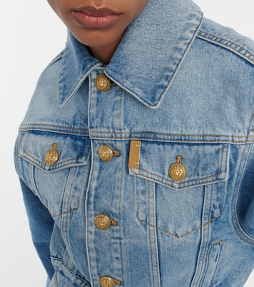 Veste raccourcie en jean | Balmain